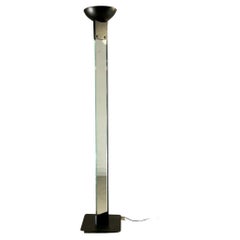 A RADICAL POST-MODERN FLOOR LAMP by MAX BAGUARA, ed. LAMPERTI, Italy 1980