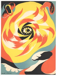 "The Sun" original lithograph