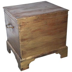 19th Century English Oak Cellaratte Side Table