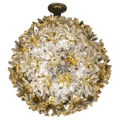 Iconic Venini Esprit Chandelier, 1970