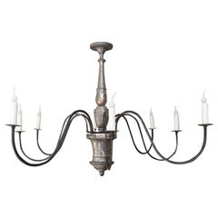 Italian Silver-Gilt Chandelier