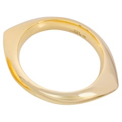 Nanna Ditzel Gold "Ëye" Bangle for Georg Jensen Circa 1960