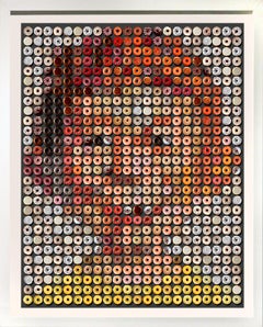 "Alfred E. Donuts", Mad Magazine Icon photographic arrangement of donuts 38x31"