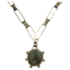 DOROTA LASAK sterling silver ancient coin necklace