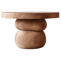 Tavolino Elefante 5 di Joel Escalona, Wood massiccio, curve artistiche