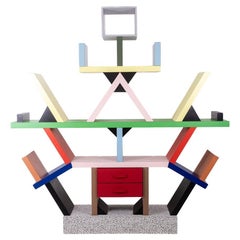 Ettore Sottsass for Memphis. Carlton Library. Year 1981.