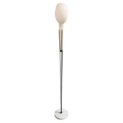 Floor Lamp with Marble Base by Stilnovo, 1950s