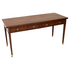 Large Antique Georgian Period Console / Writing Table