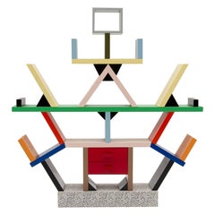 Miniature of the Iconic Carlton Bookcase Designed by Sottsass Memphis Milano