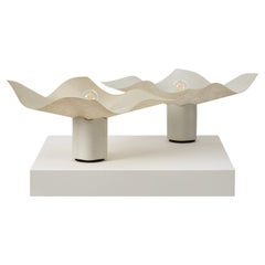 Pair Mario Bellini Area table lamp for Artemide, Italy 1974
