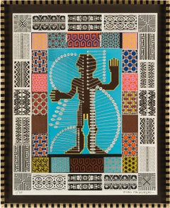 "Acupuntura Neoecléctica" contemporary figurative patterns human figure print