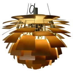 Poul Henningsen Large Copper Artichoke Pendant Light, by Louis Poulsen