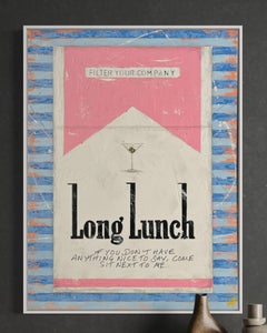Fabulous Long Lunch, Original painting, Pop art